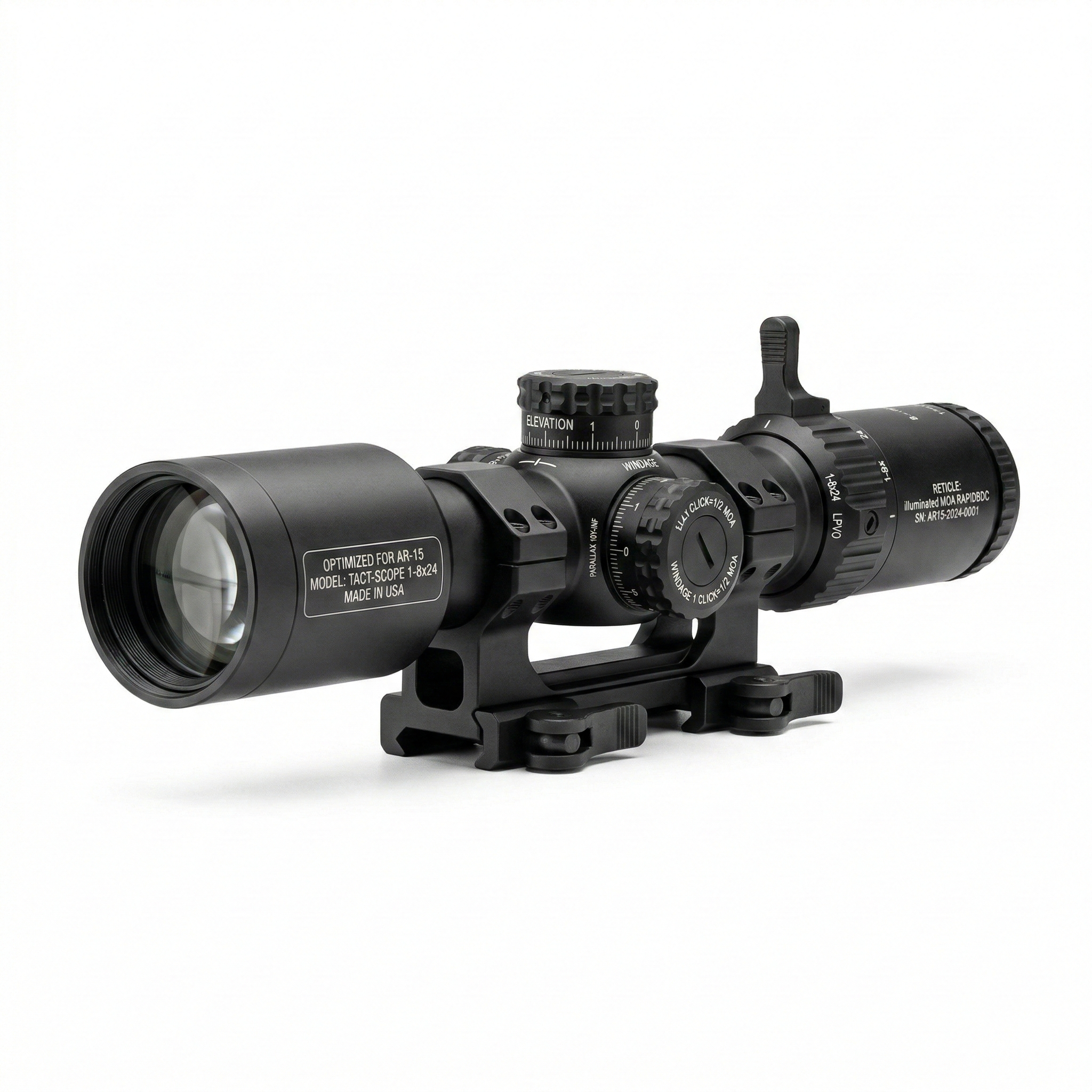 Primary Arms Optics SLx 3-18x50mm FFP Illuminated ACSS HUD DMR 5.56 Riflescope