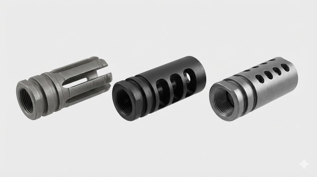 Muzzle Devices: Flash Hiders, Compensators, and Brakes hero image
