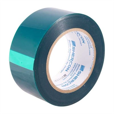 Brownells High Temperature Masking Tape 400°F Polyester Silicone Adhesive (1/2" or 2" Width)