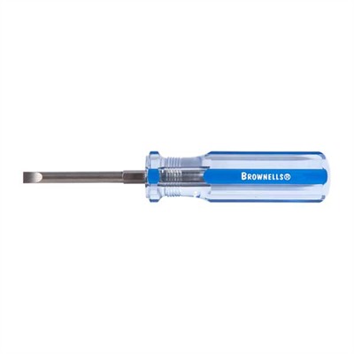 Brownells #10 Fixed Blade Gunsmith Screwdriver .24 Shank .040 Blade