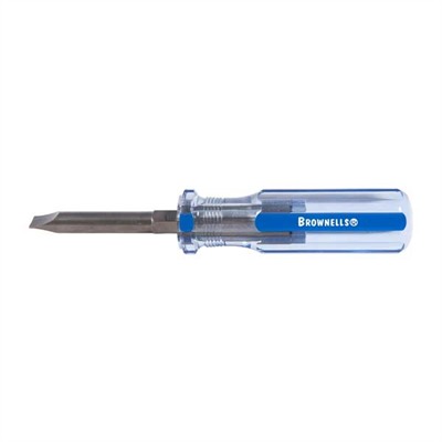 Brownells #14 Fixed Blade Gunsmith's Screwdriver .300 Shank .045 Blade