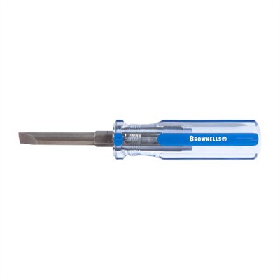 Brownells #17 Fixed Blade Gunsmith's Screwdriver 0.34 Shank 0.050 Blade