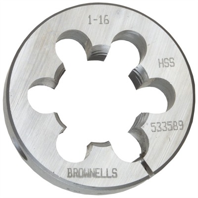 Barrel/Receiver Dies - Barrel/Rcvr Die 2" Dia. 1"-16 Tpi For Fn/Fal