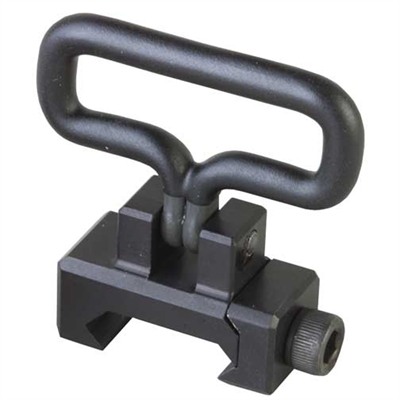 Midwest Industries AR-15 Rail Mount Sling Adapter w/ Sling Swivel (Aluminum Matte)