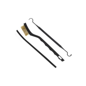 Allen Gun Cleaning Brush and Pick Set - Brass and Nylon Brushes, Pick