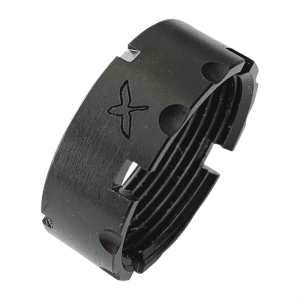 Forward Controls Design A5 Castle Nut for AR-15 Steel Black