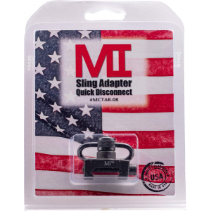 Midwest Industries MCTAR08 QD Front Sling Adapter - Black Aluminum