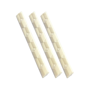 ERGO WedgeLok M-LOK Slot Cover Polymer White 4PK