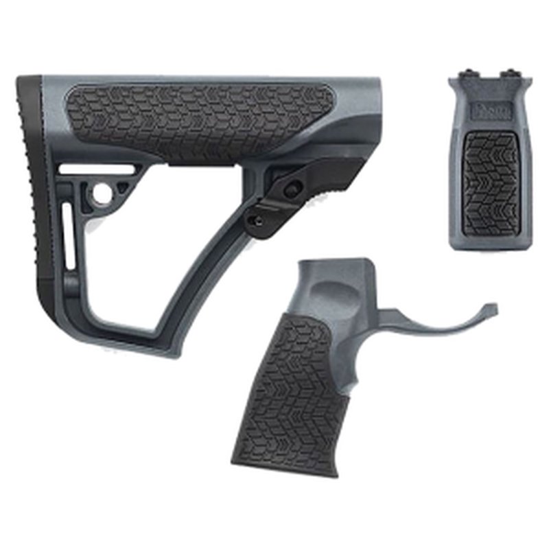 Daniel Defense AR-15/AR-10 Stock with Pistol Grip Foregrip Tornado Combo