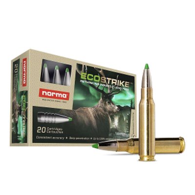 Norma 20177512 .300 WSM 165gr ECOSTRIKE Rifle Ammo (20 Rounds)