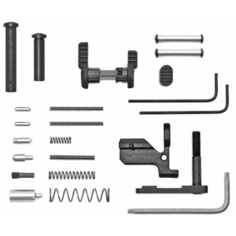 Armaspec AR10 Lower Parts Kit AR10 Gun Builders Kit ARM150-BLK