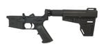 PSA AR-15 Complete Classic Shockwave Pistol Lower, Black - No Magazine