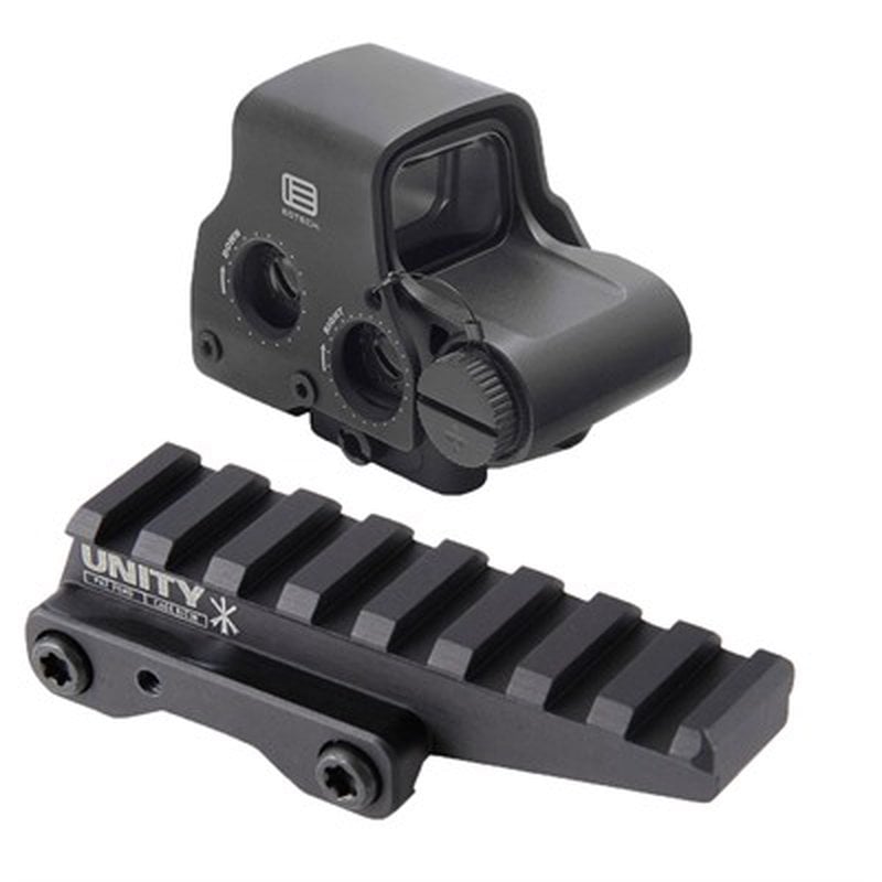 BROWNELLS BUNDLES EXPS2-0 HOLOGRAPHIC SIGHT W/ FAST OPTIC RISER BLK