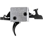CMC Triggers AR15/AR10 Two Stage Trigger Curved Large Pin 2 lb Set - 2 lb Release