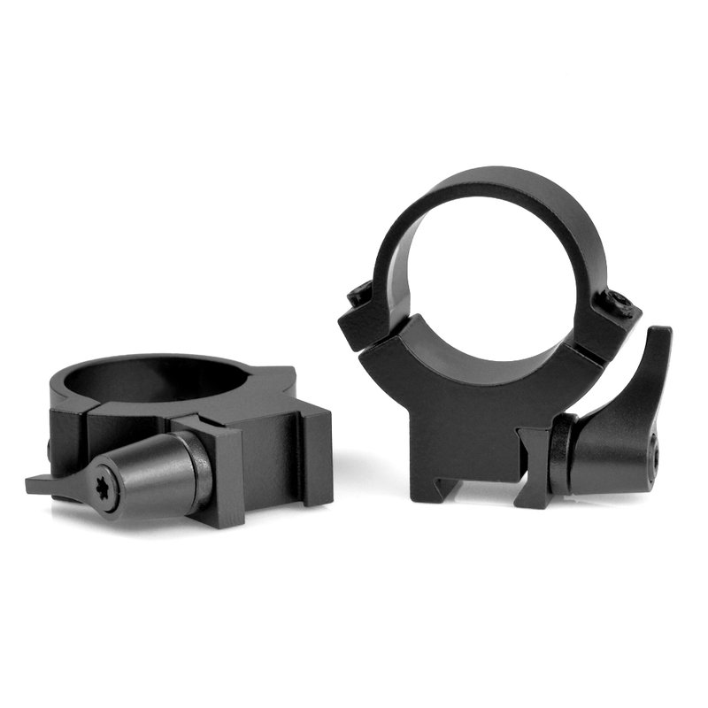 722LM Warne 1 inch, Rimfire QD, High Matte Rings