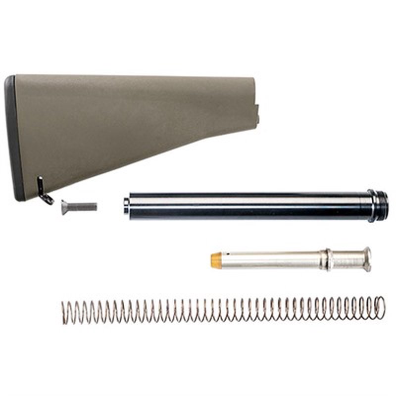 Luth-AR A1 Buttstock Kit for AR-15 OD Green Fixed Nylon