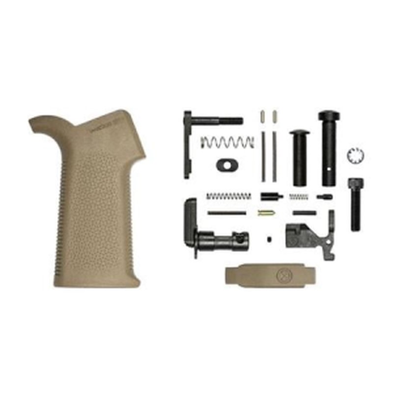 Aero Precision Inc AR-15 Lower Parts Kit with MOE SL Grip, No Fire Control Group