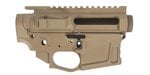Palmetto State Armory Sabre-15 Billet Ambi-Receiver Set FDE (7075-T6)