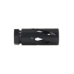 BCA Black Nitride Spiral Style Flash Hider 5/8 x 24 | .300 Blackout / 7.62x39 / 6.5 Grendel / 6mm Arc / .350 Legend / .308 / 6.5 Creedmoor / .243 / .22-250