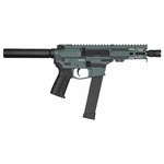 CMMG MkG Banshee 45 ACP 5" Pistol (Tube Only, No Brace) | Charcoal Green