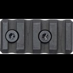 Noveske 4-Slot M-LOK Aluminum Rail Section for AR-15 (Black)