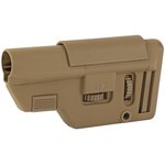 B5 Systems CPS1306 Precision Coyote Brown Synthetic Adjustable with Cheek Riser Fits AR-Platform