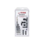 Rise Armament 12003 Lower Parts Kit (No Fire Control Group) Black for AR-15