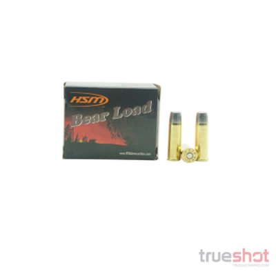HSM 44 Magnum 305 Grain Hard Lead WFN Gas Check Ammunition