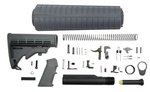 PSA Classic Lower Build Kit with Mid-Length Handguard, Gray