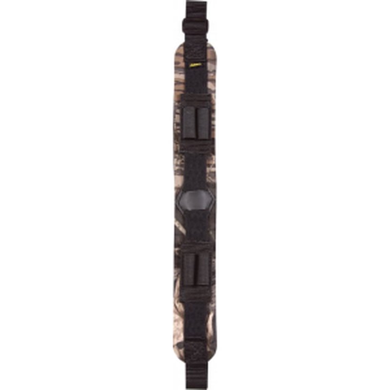 Allen 8103 Yukon Sling made of Mossy Oak Break-Up Country Neoprene with 20.10" OAL, Adjustable Design & 4 Cartridge Loops for Rifles