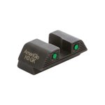 Ameriglo GL-895R Glock Rear Sight Green Tritium 2-Dot .256in