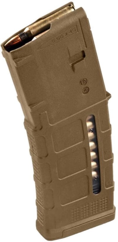 Magpul PMAG GEN M3 5.56x45/.223 30rd Window Rifle Magazine - MultiCam Black