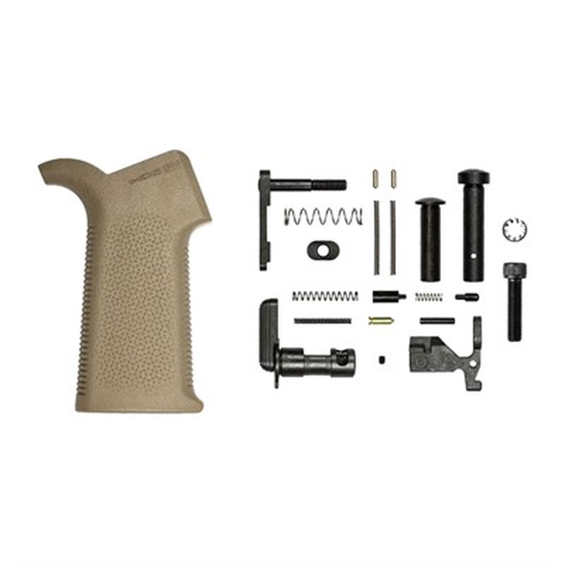 AERO PRECISION M4E1 LOWER PARTS KITS W/MOE SL GRIP, NO FCG FOR AR-15
