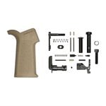 AERO PRECISION M4E1 LOWER PARTS KITS W/MOE SL GRIP, NO FCG FOR AR-15