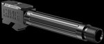 CMC Triggers Match Precision Glock 19 Gen 3-4 9mm Threaded Fluted Barrel (Black DLC)