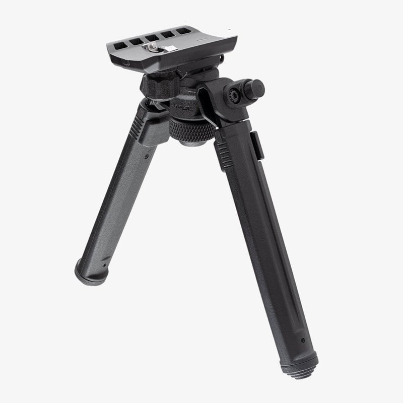 Magpul MAG1075 Sling Stud QD Bipod (Atlas-Pattern Feet) Anodized Black