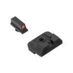 Zev Technologies Combat Night Sight Set - Tritium and Orange Fiber Optic Front - Standard Rear