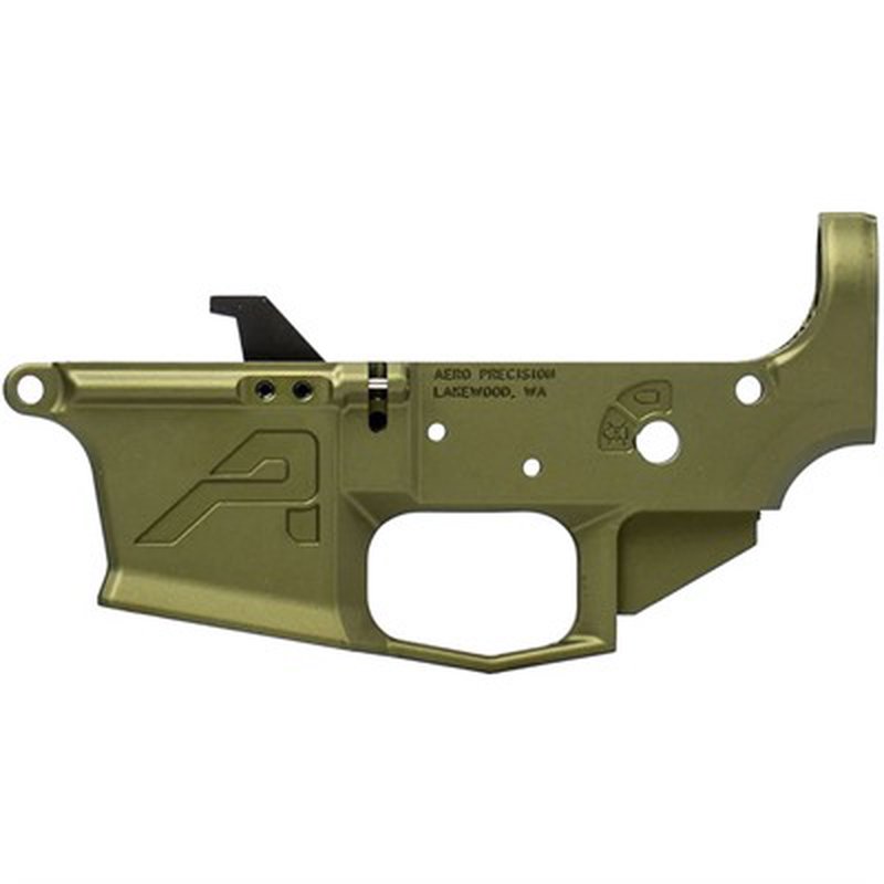 Aero Precision EPC-9 Assembled Lower Receiver for AR-15 - ODG Anodized