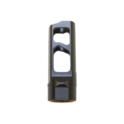 Bushmaster 0051000BLK Snake Charmer Muzzle Brake Black 11/16"x24 tpi for 450 Bushmaster