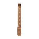 Ballistic Advantage 9mm Glock 17 Gen 3-4 PVD Copper Threaded Bomber Fluting Barrel