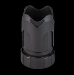 SilencerCo ASR Blast Shield AC1548 Black Steel Blast Diverter