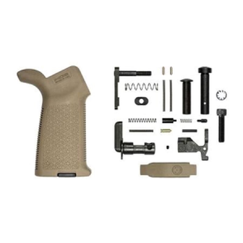 Aero Precision Inc AR-15 Lower Parts Kit with MOE Grip, No Fire Control Group