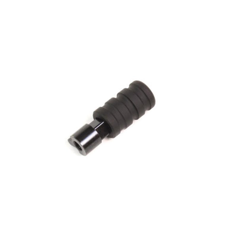 A3 Industries Round Grooved Knob Standard Charging Handle Fits Brownells BRN-180, Black