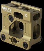 Unity Tactical FSTMICF Fast Micro Mount 2.26in FDE Aimpoint Micro