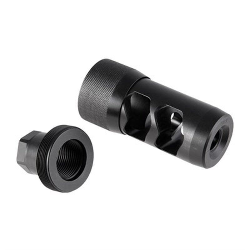 Area 419 Hellfire 2-Port Self Timing Muzzle Brake with Universal Thread Adapter