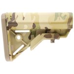 B5 Systems BRV1088 Bravo Multi-Cam Synthetic AR-Platform Stock with Mil-Spec Receiver Extension (Tube Not Included)