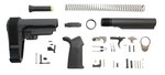 Palmetto State Armory MOE SBA3 AR-15 Lower Build Kit (Black)