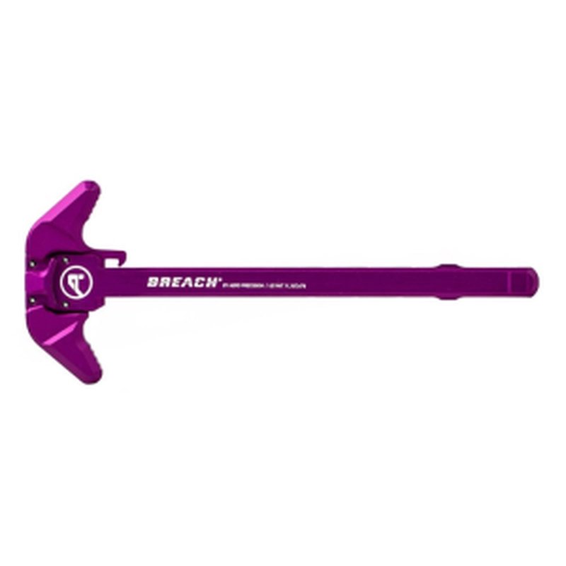 Aero Precision AR10 BREACH Ambi Charging Handle with Small Lever - Purple Anodized - APSL100482