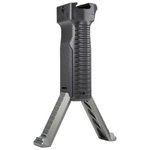 Strike Industries Bipod Grip w/ Aluminum Legs (1913 Picatinny) Gray