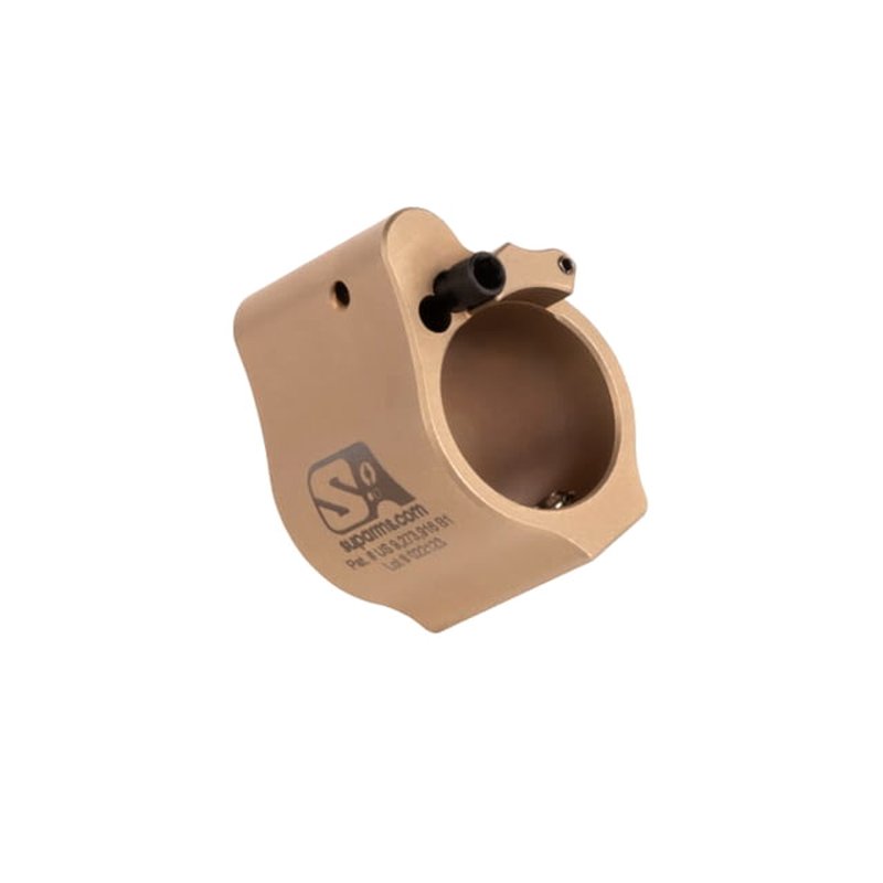 AR-15 Solid Adjustable Gas Block (.936" SS)